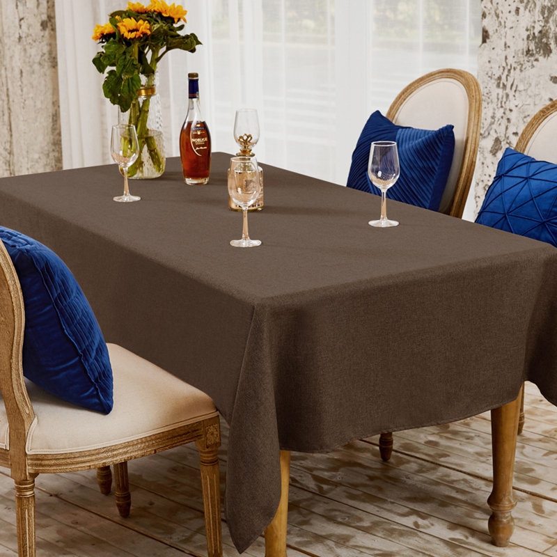 Janssen Wedding Tablecloth, Gray, 55" x 70"