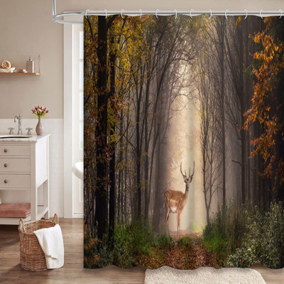 Rideau de douche Deer