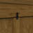 TigerFlex® Modular Buildings 12 ft. W x 4 ft. D Solid Wood Tool Shed