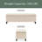 GLOUSTER STORAGE OTTOMAN