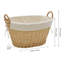JVL Wicker Decorative Basket