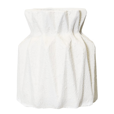 Olwethu - vase en céramique - très petit - crème mat