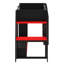 Lit mezzanine avec bureau Gaming
