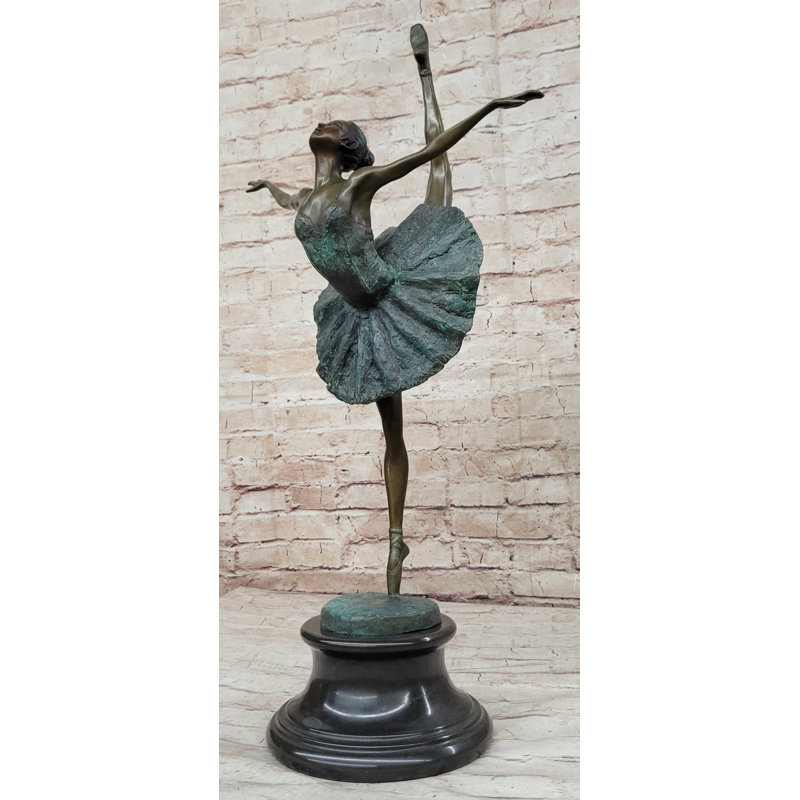 Statue de danseuse de ballet en bronze Hot Cast