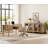 2 - Piece Office Set, 56" Executive Desk & Set Of 2 Cabinets With Glass Door-816515005