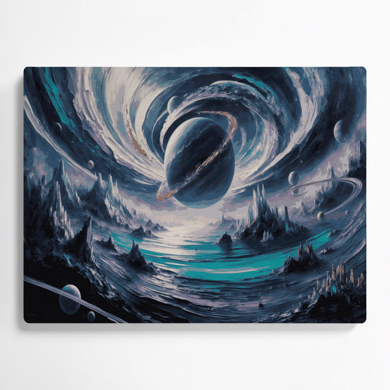 Art mural gris