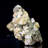 Wulfenite on Mottramite - Mina Ojuela, Mexico
