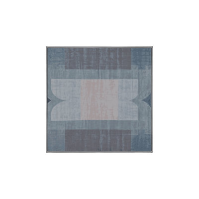Machine Washable Gray Area Rug