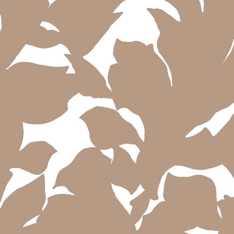 Rouleau de papier peint L 10 pi x l 24 po Holly, Taupe, Peel & Stick