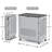 157QT Collapsible Storage Bins with Lids & Wheels-106596424