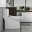 Toilette allongée une pièce 1,6 GPF (siège inclus)-125361116