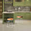 Underclift Counter Stool with Metal Frame-1289527973