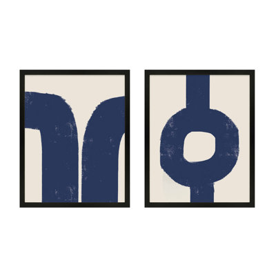 Zidane " Abstract In Blue And White " by Eleni Psyllaki For Paradissi Digital Art 2 - Pieces