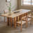 French style vintage solid wood dining table.-107770291