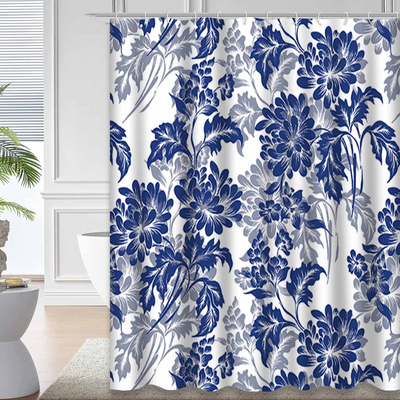 Rideau de douche Batik, L 72 po x l 78 po