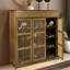 18 Pair Shoe Storage Cabinet