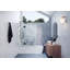 Halo 48.5 in. x 58 in. Fully Frameless Glass Hinge Bathtub Door-1345465523