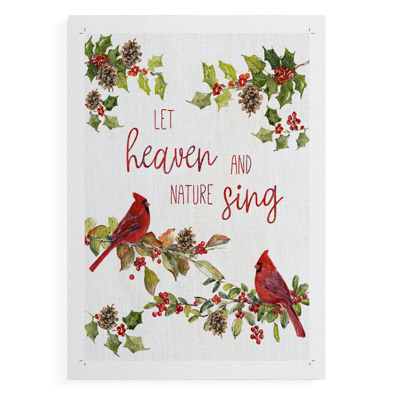 Heaven Sing - Impression sur toile seulement - NON-CADRE, H 27 po x l 18 po