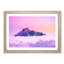 Mount Merapi in Indonesia in Abstract - Picture Frame Graphic Art Print-55725428-55725429