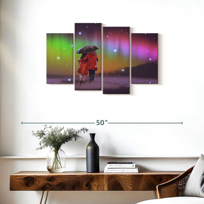 Couple de lumières nordiques Hardie, H 22 po x l 36 po