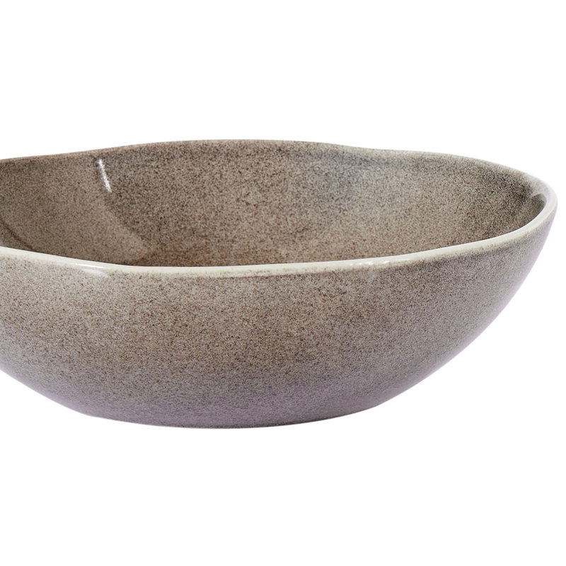 COSTMARY 700ml Handmade Stoneware Pasta Bowl