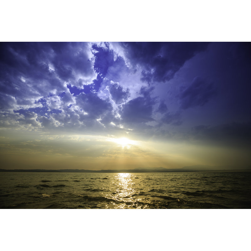 Lake At Sunset by Adam Smigielski - Wrapped Canvas Print, 61cm H x 91cm W x 3.8cm D