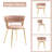 4 - Person Three Leg Dining Set-444027037-428132946-444027039