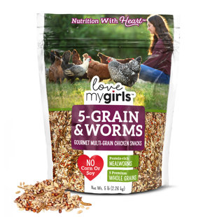 Love My Girls: Snacks de poulet - 5 grains et vers