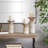 10.00'' H Wood Tabletop Candlestick-1871320475