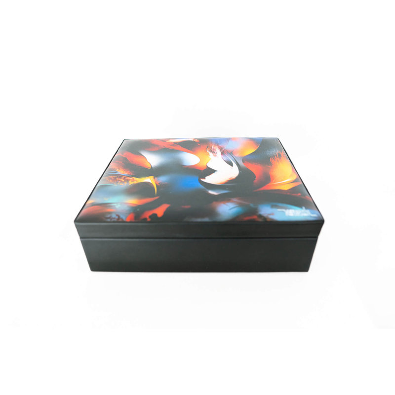 Boîte décorative, H 3,5 po x l 12 po x P 10,5 po