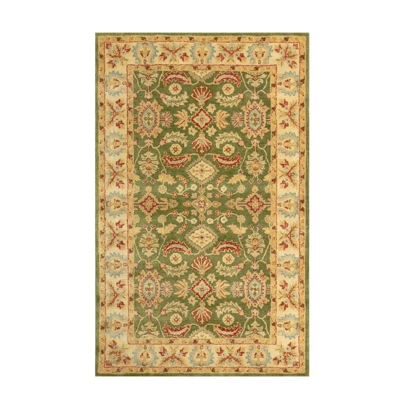 Mirfield Wool Oriental Indoor Rug, Rectangle 5' x 8'