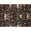 Tapis rectangulaire en laine noué à la main