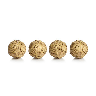 Menchaca Rattan Fill Decorative Ball