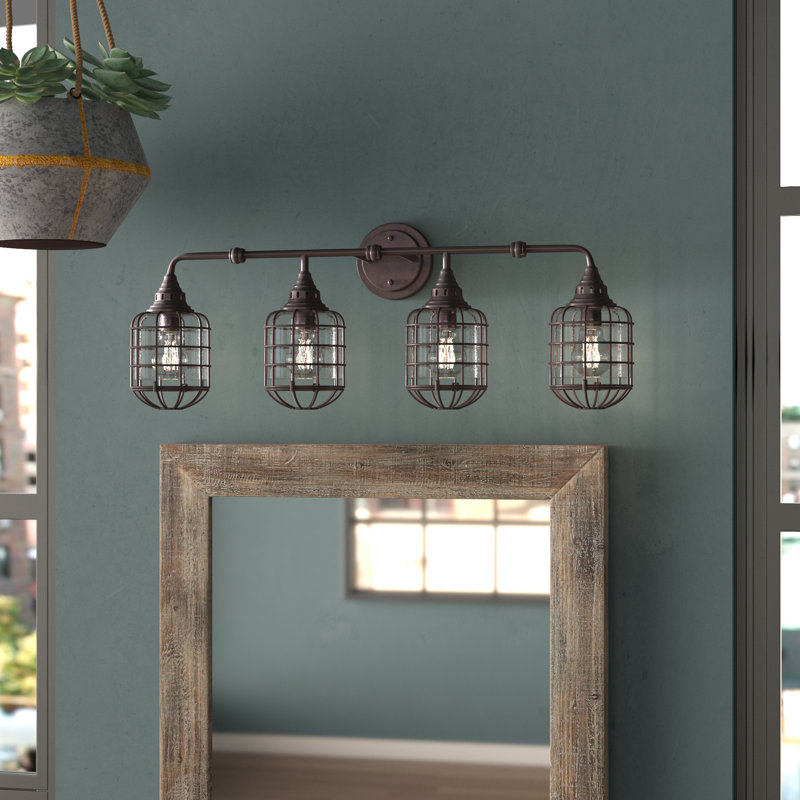 Detrick Vanity Light, Bronze anglais
