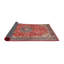Tapis traditionnel rouge / noir Etalle-1199540768