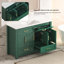 Single Bathroom Vanity with Resin Top