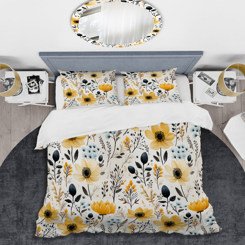 Ensemble de housse de couette Watercolor Whimsy, Housse de couette pour très grand lit et 2 très