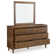 Commode et miroir Lyncott