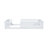 Wood Twin Size Basic Platform Bed With Full Surround Safety Guardrails, White Finish-676028341