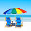 Parasol de plage 86,5 po