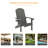 Kona Outdoor Adirondack Chair-1847195875