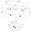 2-Piece Lift Top Coffee Table Set