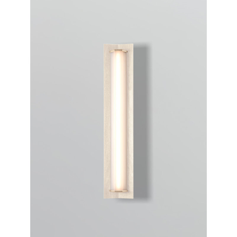 Penna 1 - Light LED Flush Mounted Sconce, 2700K Warm White Bulb Temp, 277V, 64" H x 7.7" W x 3.5" D
