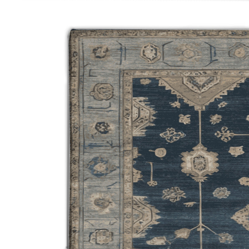 Tapis gris intérieur et extérieur surteint, Rectangulaire 2 pi x 3 pi