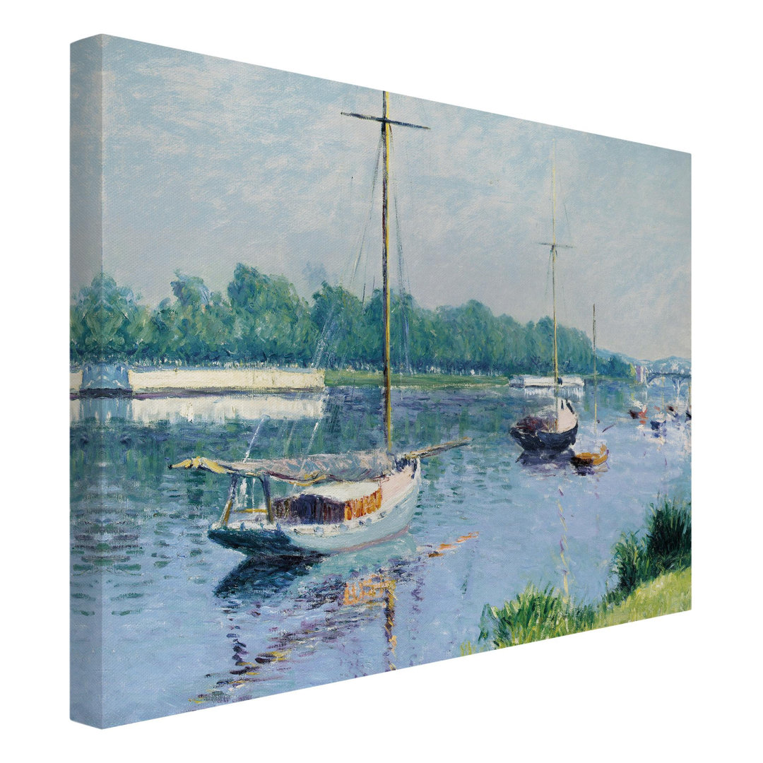 Leinwandbild Das Becken von Argenteuil von Gustave Caillebotte