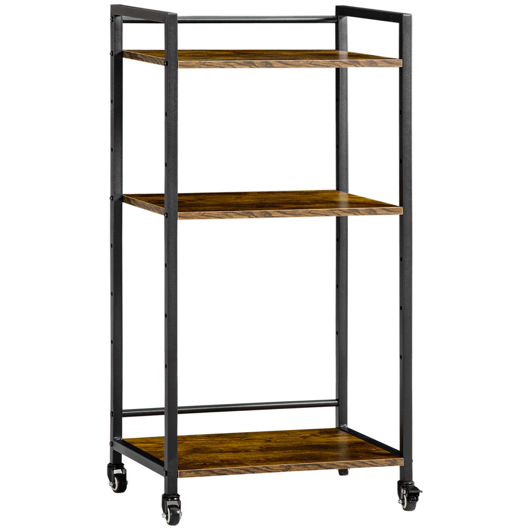100.5cm H x 50cm W Utility Cart with Wheels