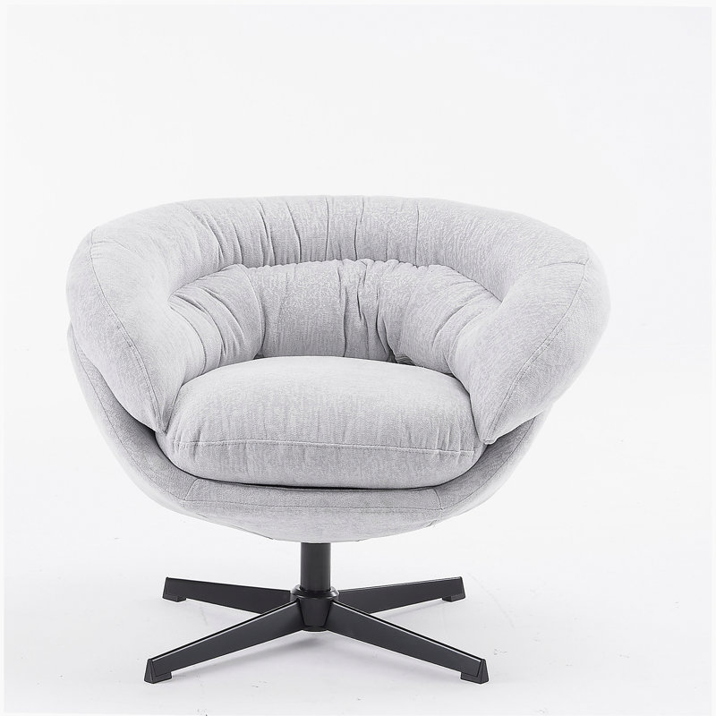 Fauteuil de lecture Chenille, Gris chenille
