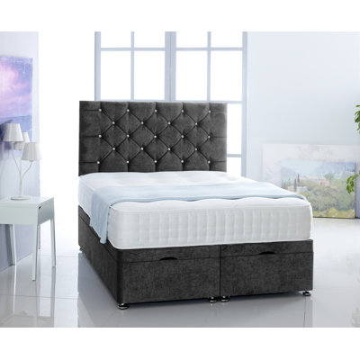 Ted Upholstered Ottoman Storage Bed