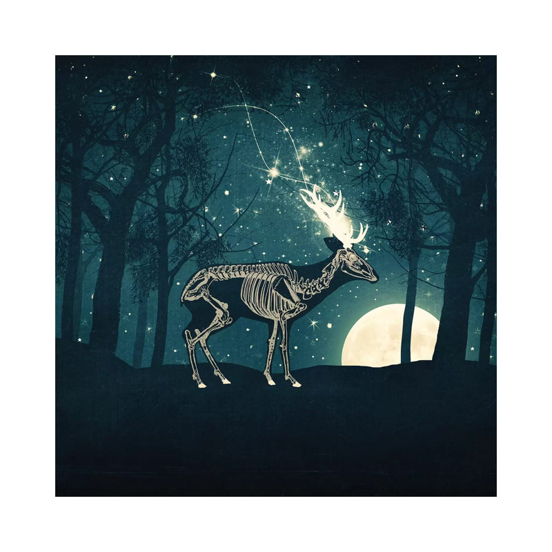 The Forest Of The Lost Souls by Paula Belle Flores - Wrapped Canvas Print, 93.98 cm H x 93.98 cm W