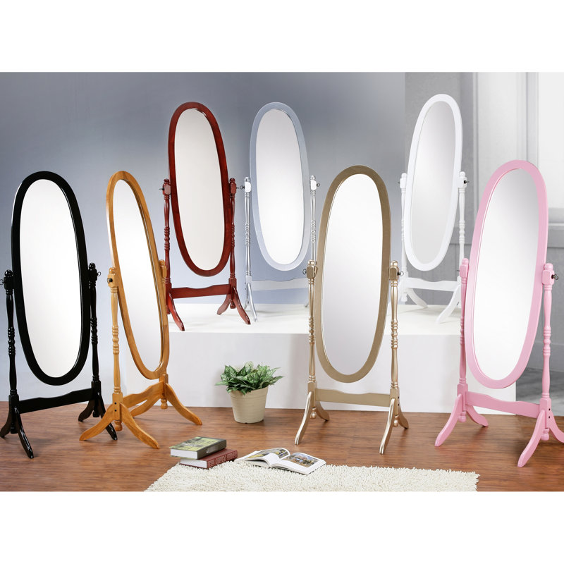 Miroir Gold Wood, Acier inoxydable